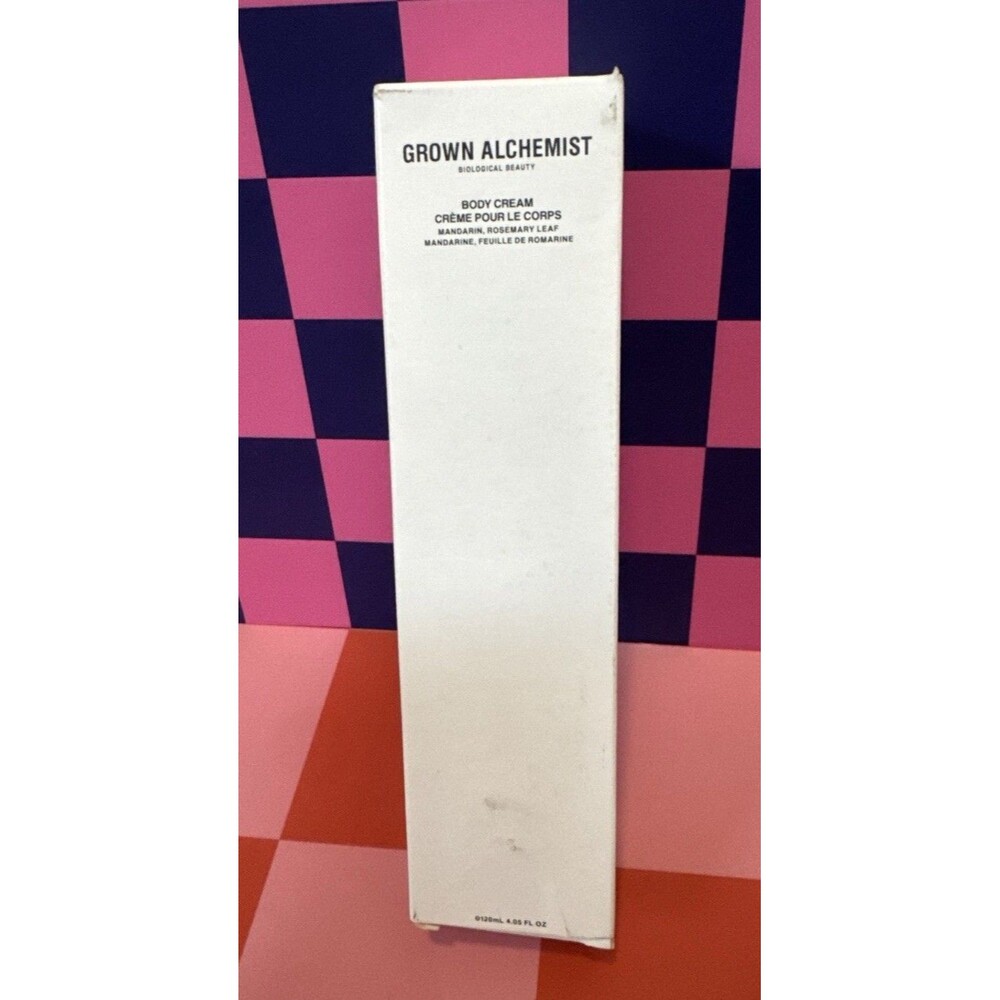 NIB Grown Alchemist Body Cream 4.05oz Mandarin Rosemary Leaf **